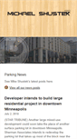 Mobile Screenshot of michaelshustek.com